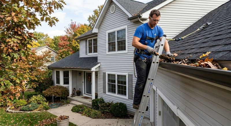 Garage Gutter Cleaning in Long Island, NY