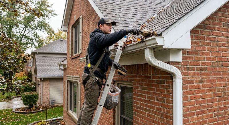 Gutter Blockage Removal in Pittsburgh, PA