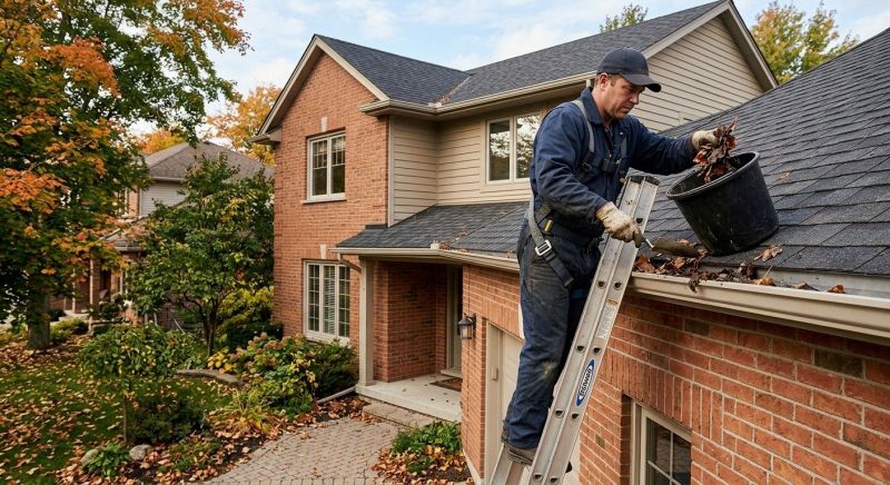 Gutter Pine Needle Removal in Longmont, CO