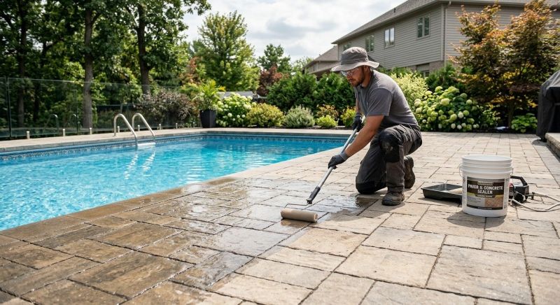 Pavers Sealing in Alpharetta, GA