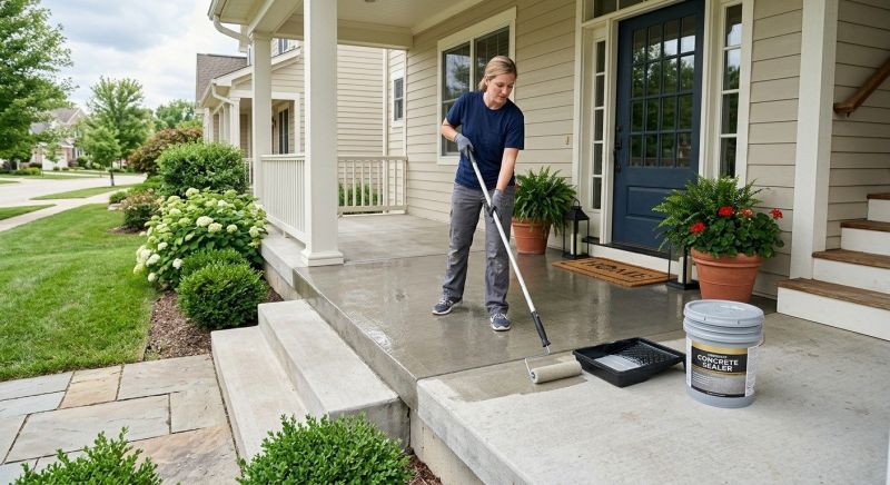 Stamped Concrete Sealing in Tacoma, WA